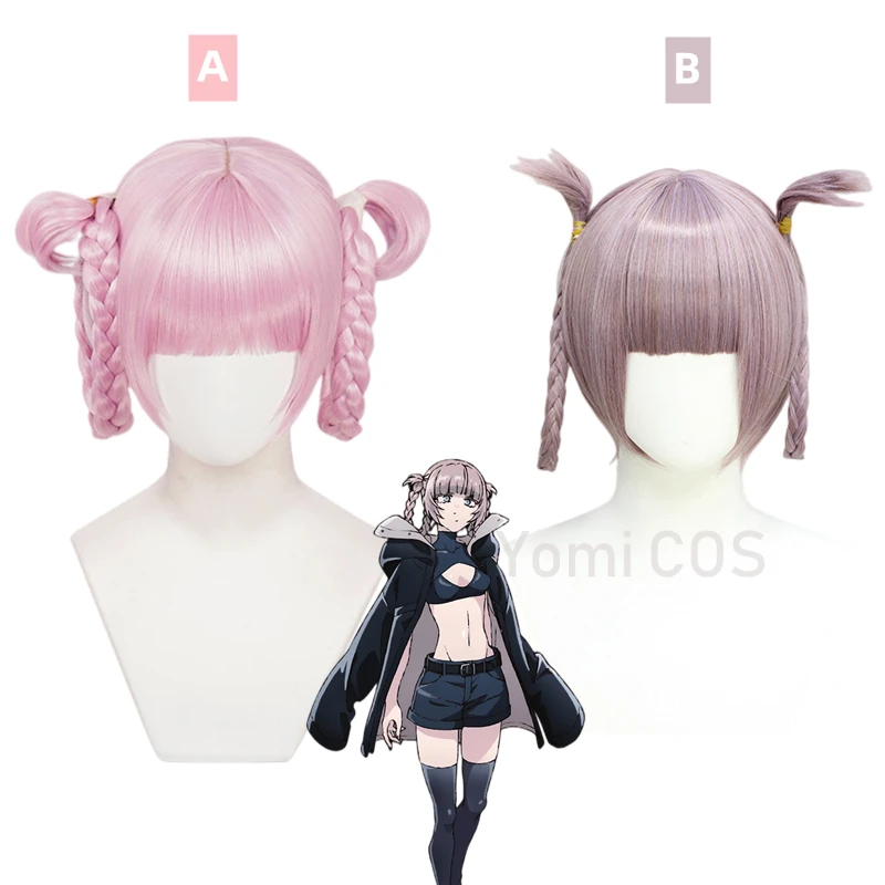 

Yofukashi No Uta Nazuna Nanakusa Dark Pink Hair Cosplay Call of The Night Wig 2 Style Halloween Cosplay Wigs Props