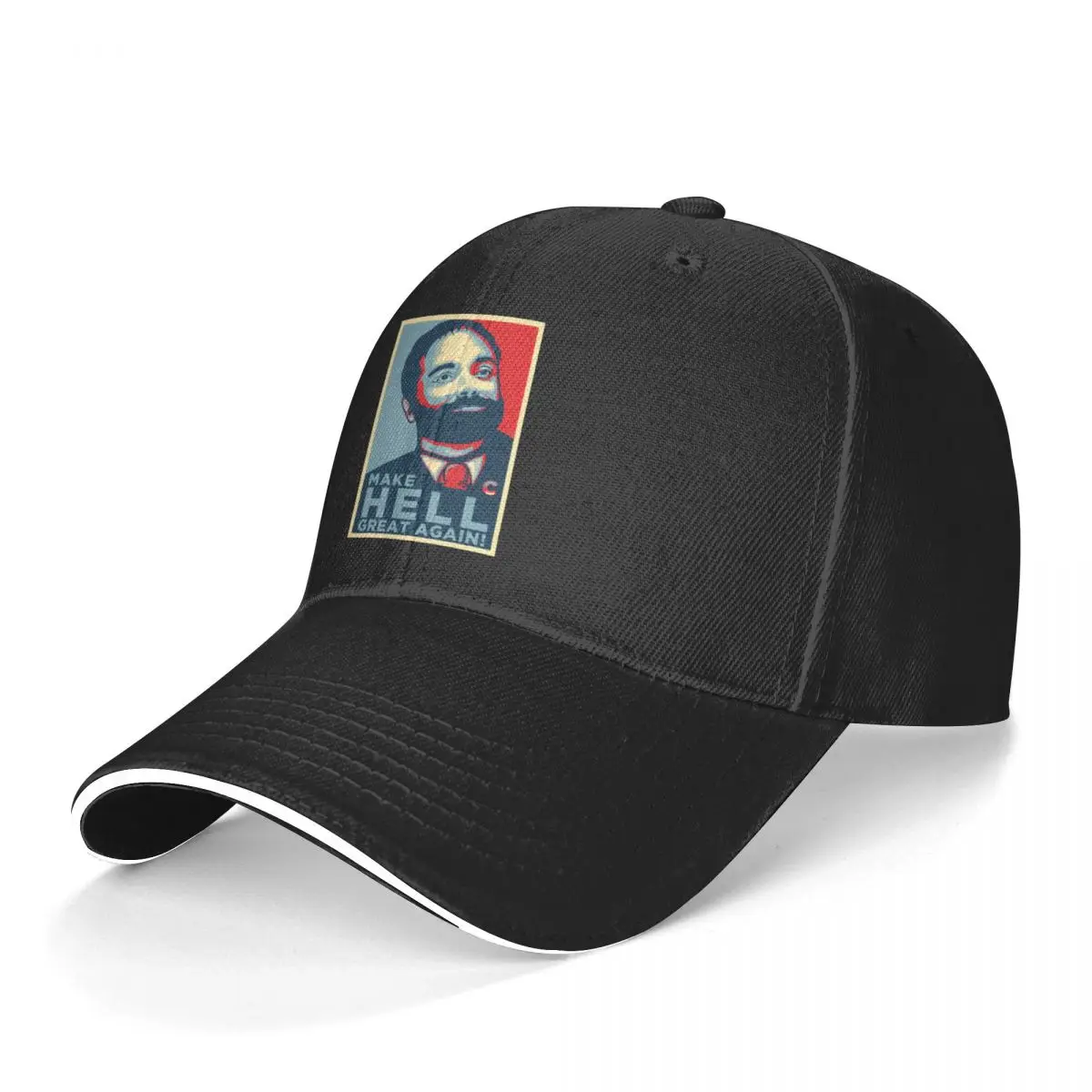 

Supernatura Baseball Cap Make Hell Great Again Hippie Hip Hop Hats High Quality Unisex Retro Custom Baseball Caps