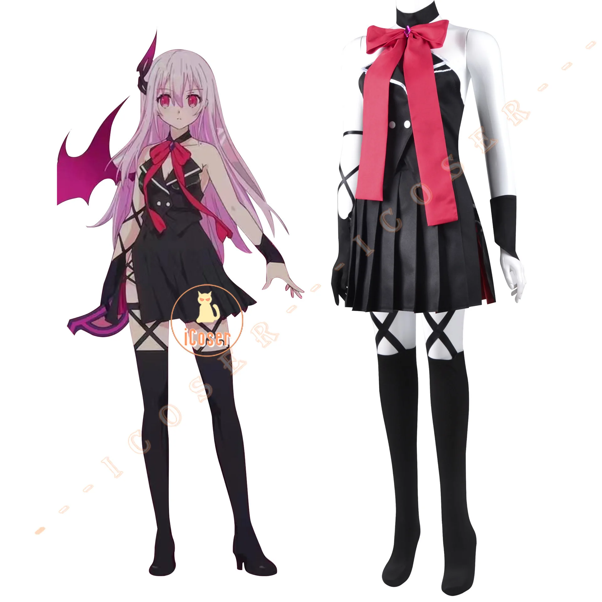 Женский костюм для косплея из аниме Kiss Kisara |