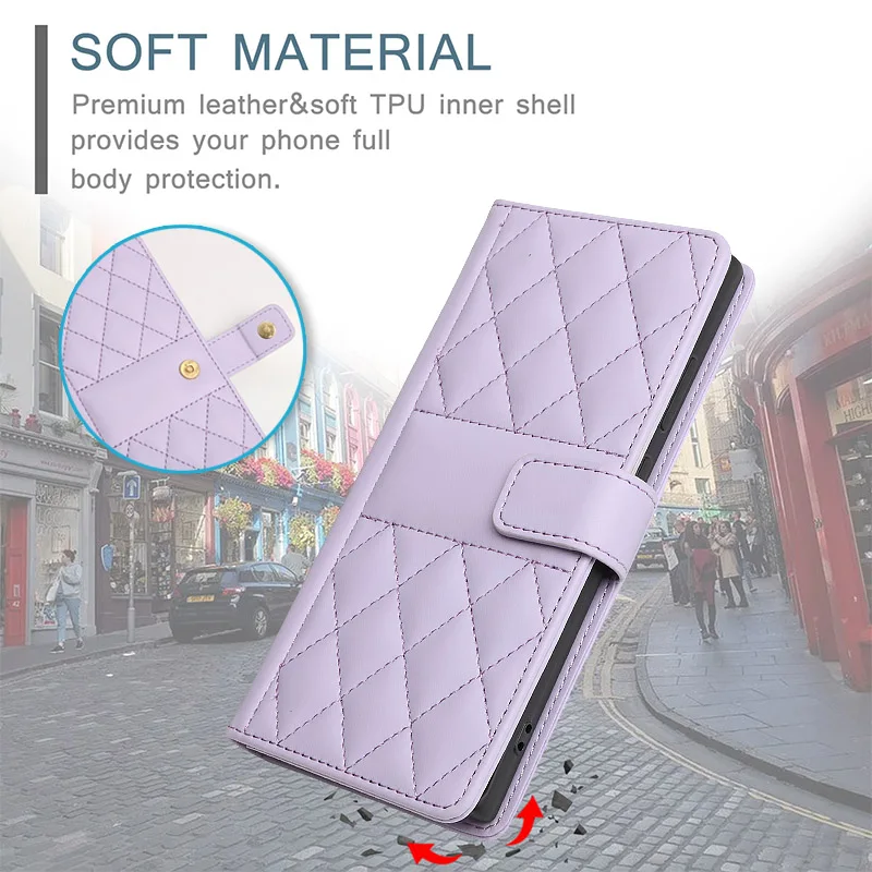 Кожаный флип-чехол для телефона Samsung Galaxy A51 A71 A81 A31 A10 A20 A40 A50 A70 A20E A10S A20S A21S Роскошный