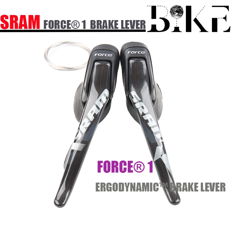

SRAM FORCE 1 1X11Speed road bike ErgoDynamic mechanical carbon fiber brake lever for left single sprocket and right sprocket