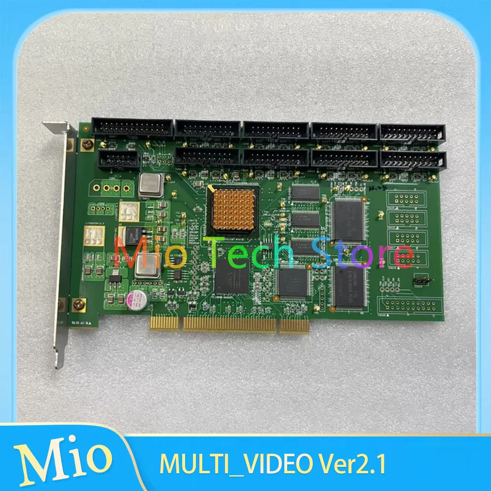 Фото Карта видеозахвата для промышленного управления с интерфейсом PCI MULTIVIDEO Ver2.1 №1