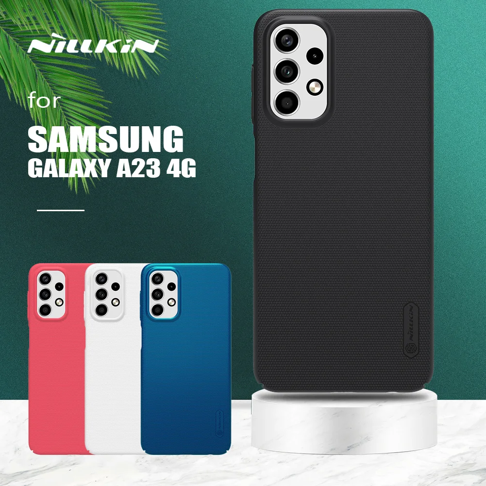 

for Samsung Galaxy A23 4G Case Nillkin Super Frosted Shield Ultra-Thin Protection Back Cover for Samsung A23 4G Matte Case