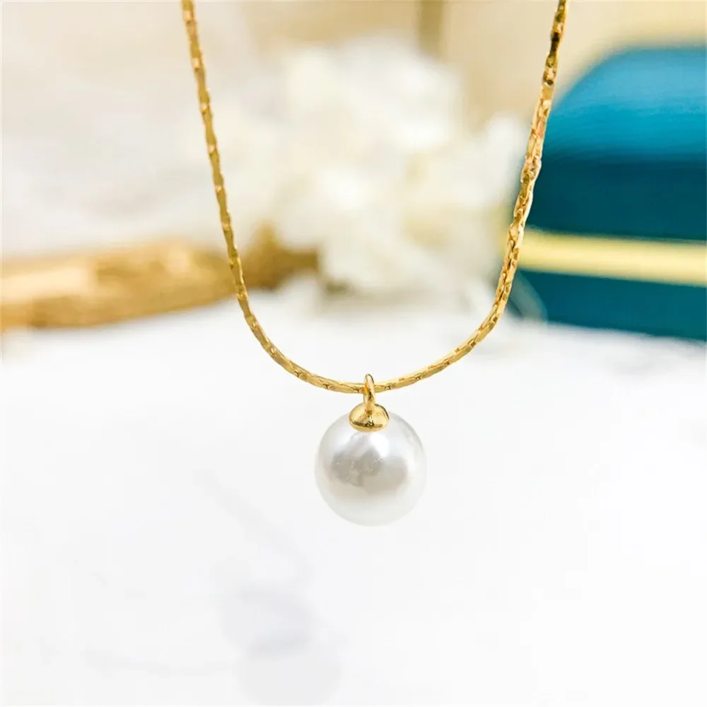 Набор жемчужных аксессуаров сделай сам из стерлингового серебра 925 пробы цепочка