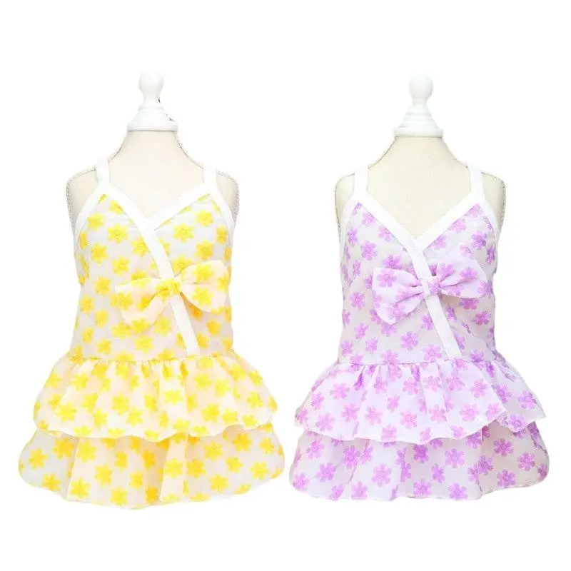 

XL юбка с кошкой летняя одежда для собак, одежда для щенков, Йорков, померанский Ших, Tzu, мальтский Бишон, пудель, шнауцер, одежда для собак