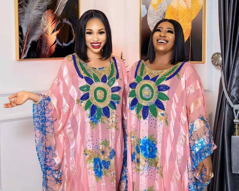 Женское вечернее платье африканская одежда с бриллиантами Анкары наряды Дубай