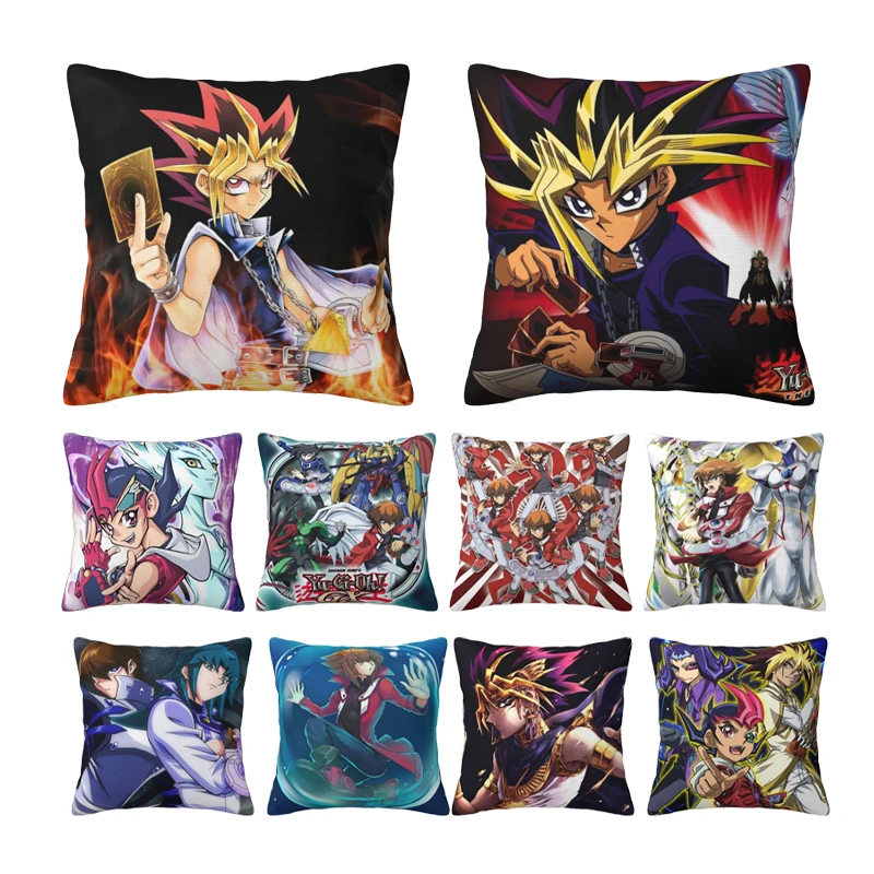 

Yugioh,Chessgame Pillowcase Printed Cushion Cover Sofa Waist Pillow Pillow Cover