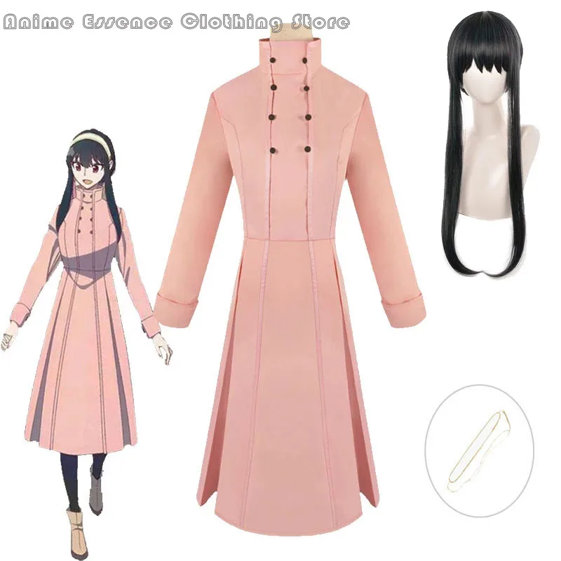 Аниме Spy X Family Yor Forger Косплей Костюм Женская повседневная одежда Briar Платья Шипы