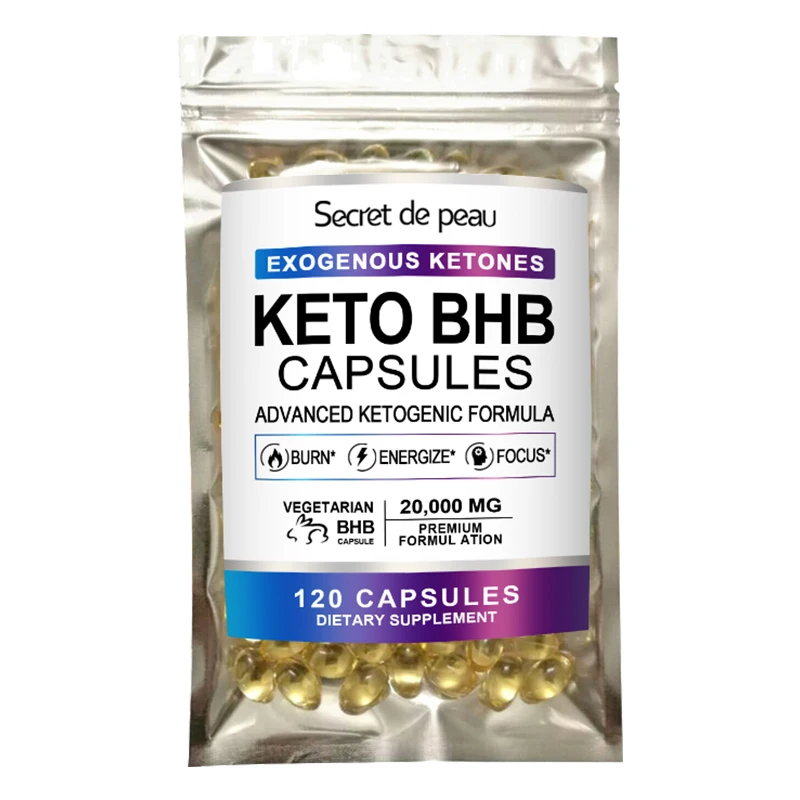 SDP 120pc Keto Slimming Capsules Flat Belly Supplement Fat Burner Suppress Appetite Boost Energy For Men & Women Weight Loss