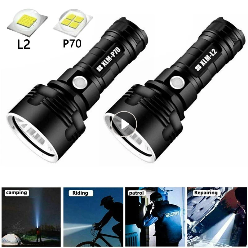 

Ультраяркая светодиодная Стробоскопическая Лампа высокой мощности с USB-зарядкой, 100000 лм