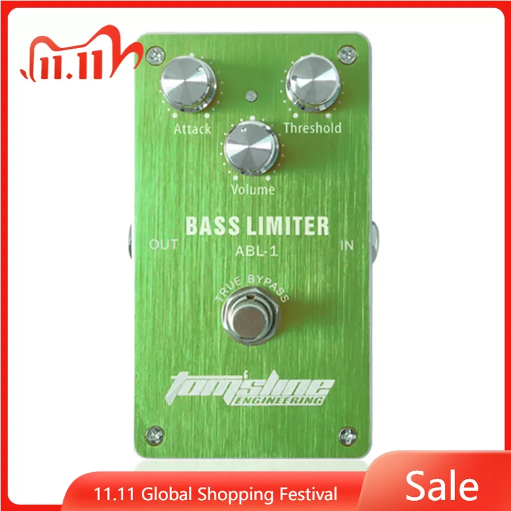 

Aroma ABL-1 Bass Limiter Bass Guitar Effect Pedal Compressor Reduce Redundant Dynamic Balance Output True Bypass Effects Pedal
