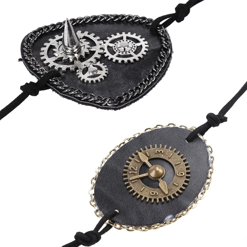 

Регулируемые накладки на глаза, украшение часов, удобные полиуретановые накладки на глаза для косплея, аксессуары для темативечерние НКИ, р...