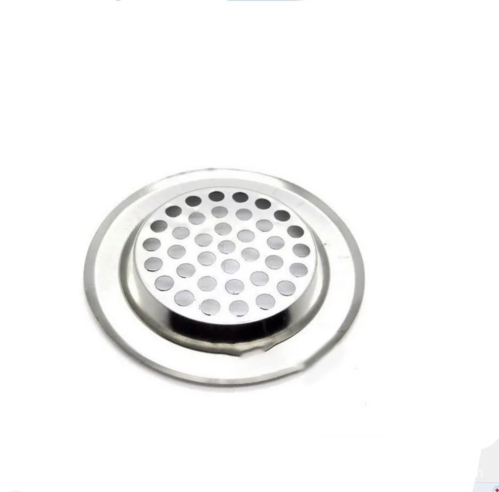 

Sink Strainer Durable Round Strainer for Bath and Bathroom Sinks Efficient Hair Catching Design in Stainless Steel