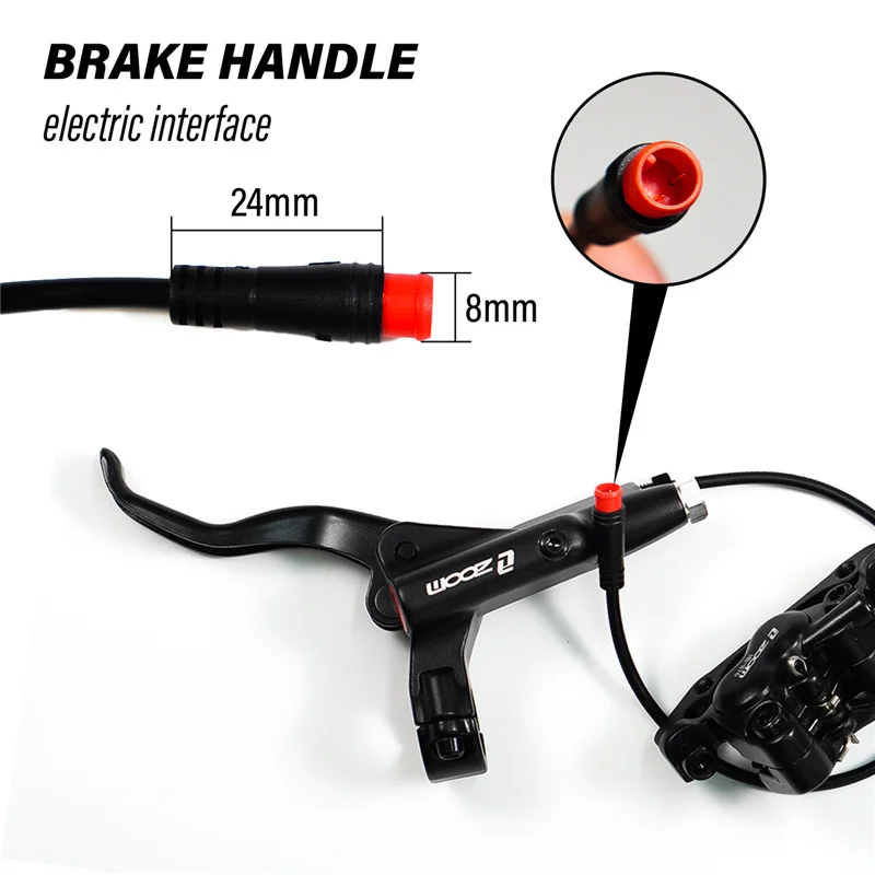 4-поршневой электрический велосипедный дисковый тормоз ZOOM для скутеров
