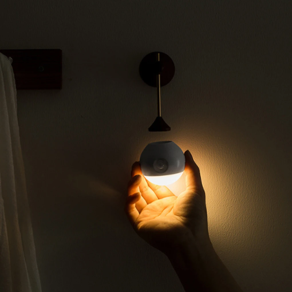 

Умный сенсорный светодиодный ночник, портативная лампа для отдыха, для дома, офиса, общежития, уборной, съемный светильник, деревянный цвет