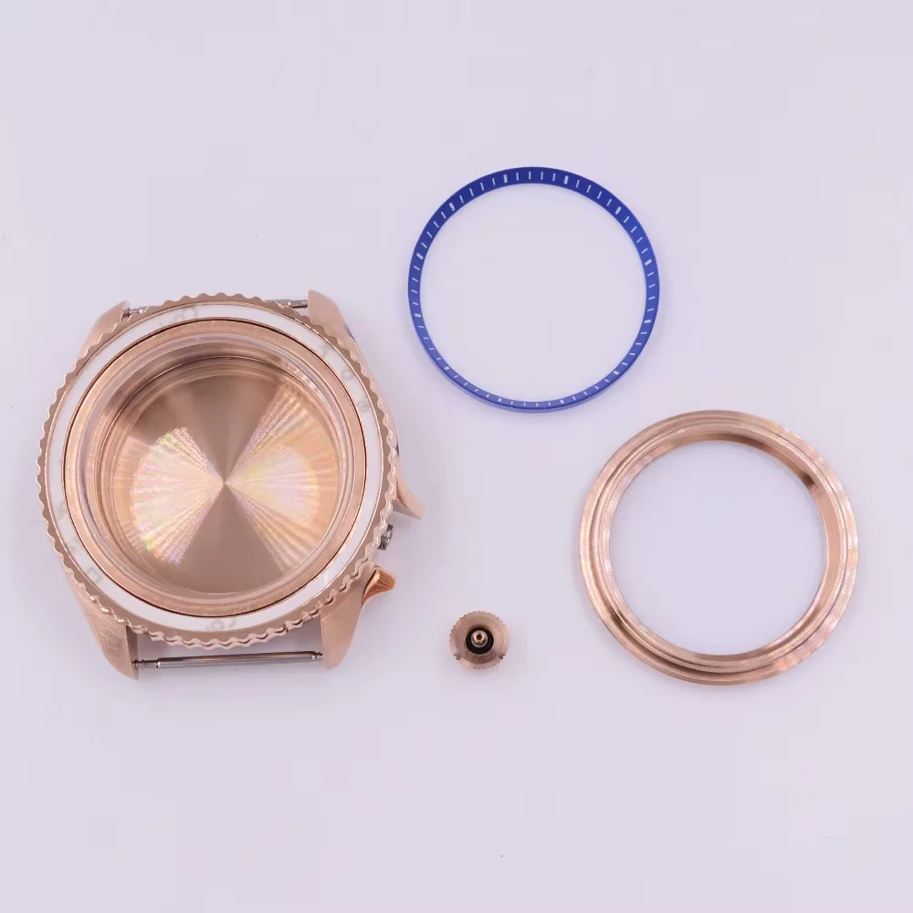 Корпус для часов из розового золота 41 мм сапфировое стекло