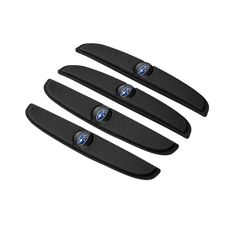 

4 шт., защитная эмблема на дверь автомобиля, противоударная наклейка на бампер для Subaru XV WRX BRZ FORESTER IMPREZA LEGACY OUTBACK STI