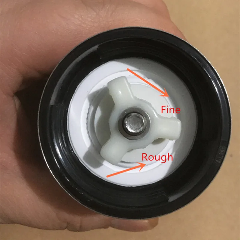 Ручная керамическая кофемолка из нержавеющей стали регулируемая мельница для