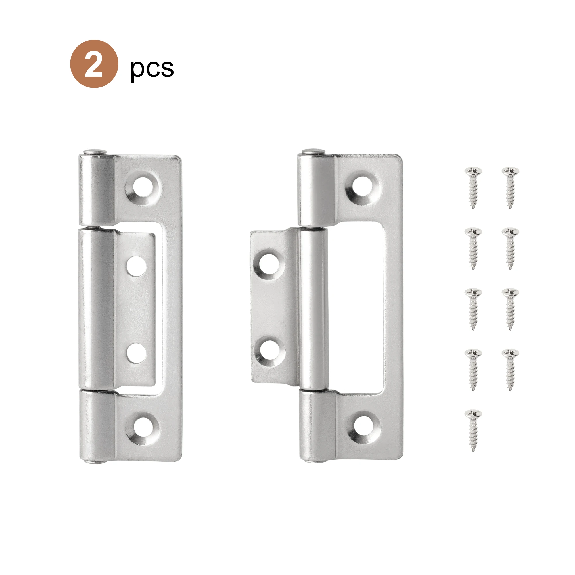 

2 шт. плоские металлические петли 360° keenkee