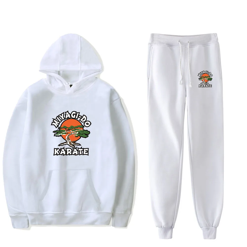 

2022 New Cobra Kai Hoodie - Karate Kid Snake Kobra tracksuit suit 2 pieces sets hoodies sweatshirt and pants suits