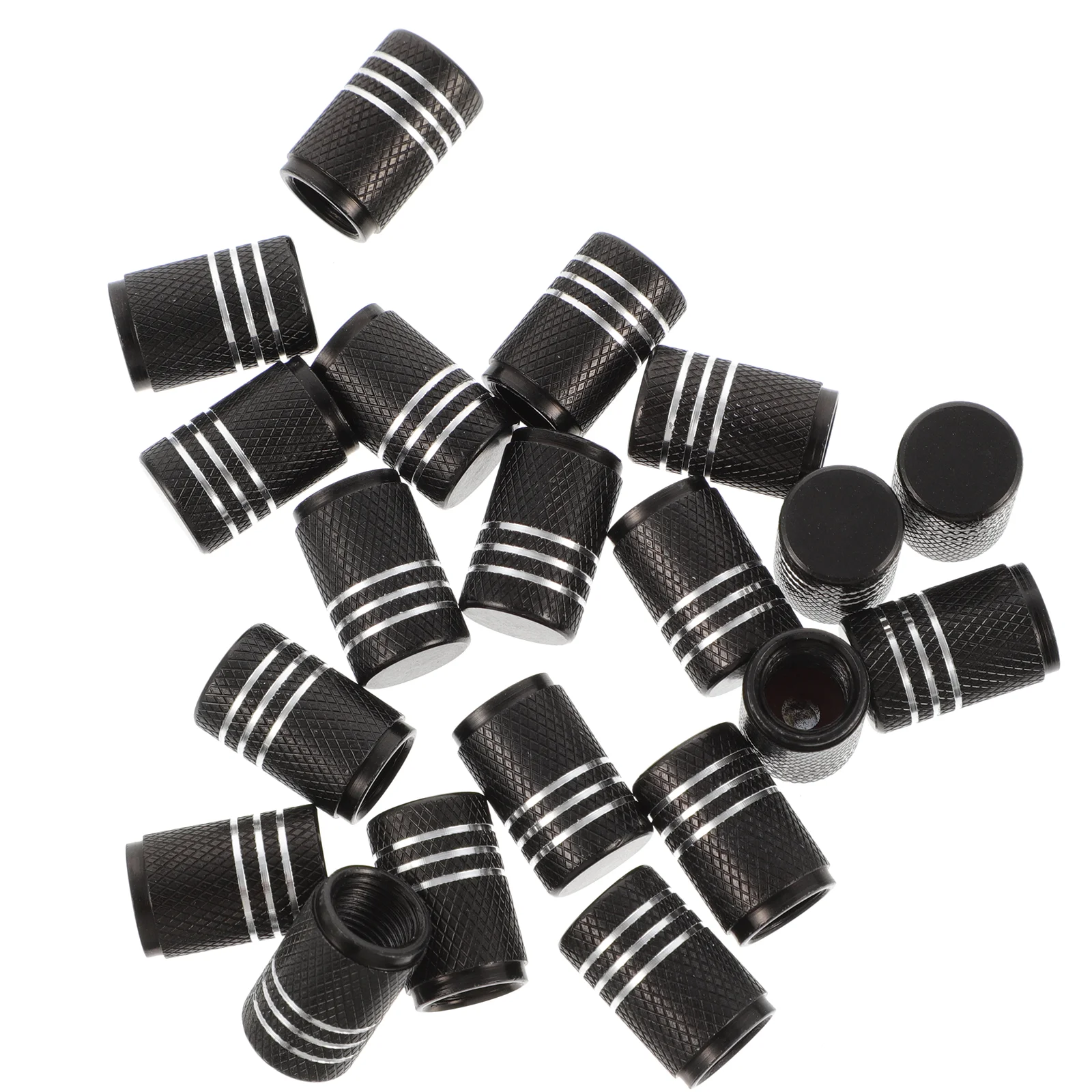 

20 Pcs Durable Sturdy Useful Tire Caps Tire Valves Cap Valves Stem Caps for Car Tire