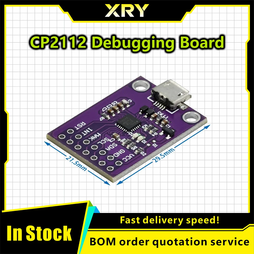 Фото XRY Placa de depalau CP2112, модуль воздуха 3.1 USB a I2C №2