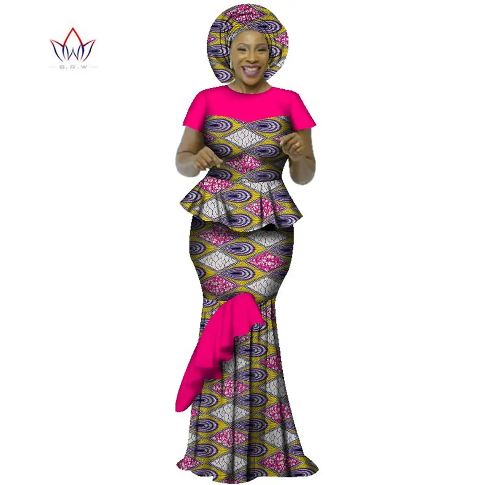 

Женский костюм в стиле ретро, элегантный топ с оборками и юбка с подкладкой внутри, Одежда большого размера, WY2432, лето 2022