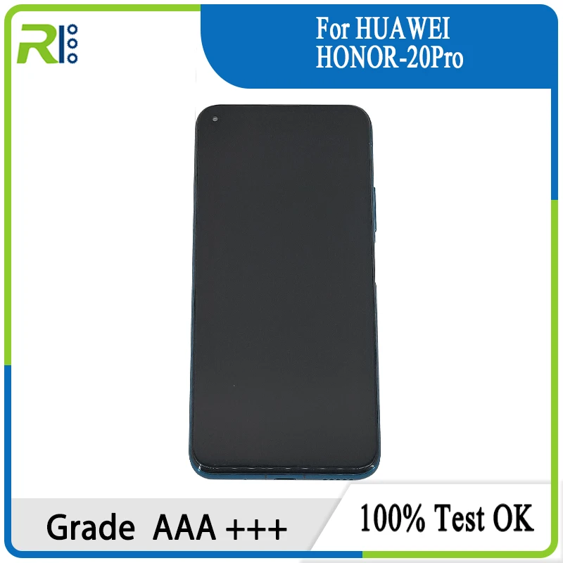 

6.26 "for Huawei Honor 20 Pro LCD Display Touch Screen Digitizer For Huawei YAL-AL10 YAL-L41 LCD Assembly Replacement Parts