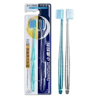 2pcs interdental brush denta floss interdental cleaners orthodontic dental teeth brush toothpick oral care tool