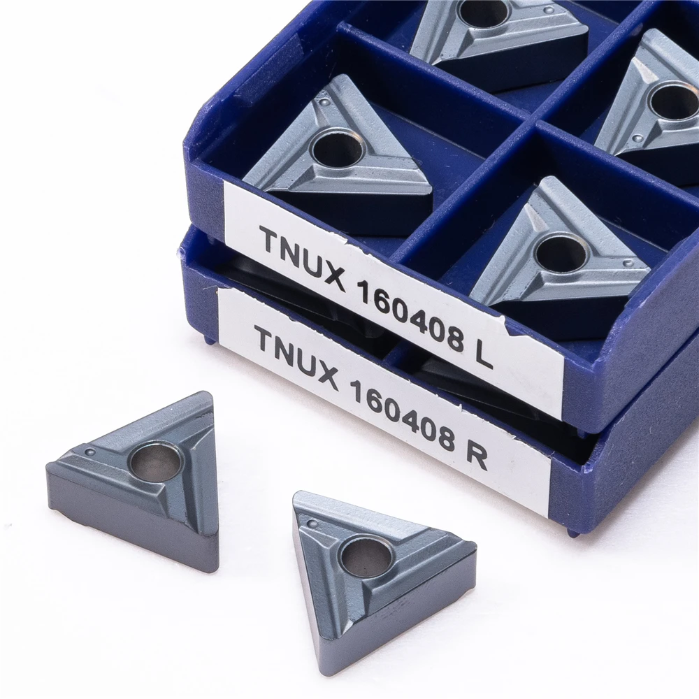 Фото Токарная пластина TNUX160404R NN LT10, твердосплавная пластина, токарный инструмент TNUX160408R LT10, фрезерный резец TNUX 160404R №4