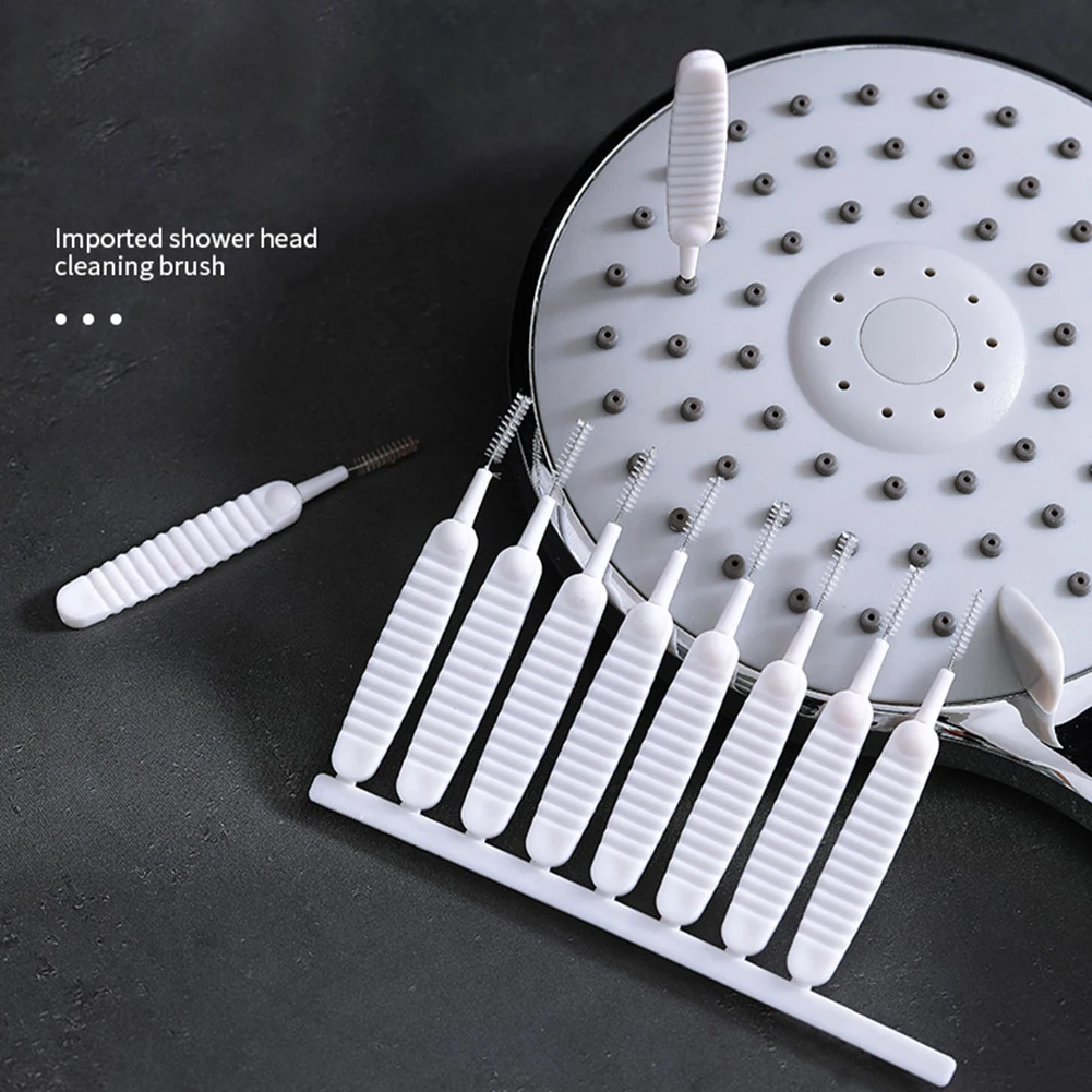 

10pcs Shower Head Cleaning Brush Multi-function Pore Gap Cleaning Anti-clogging Kitchen Toilet Phone Hole Brushes Cleaning Tools
