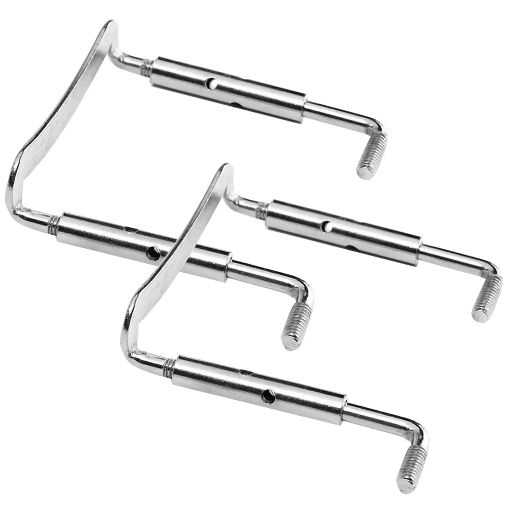 

2Pcs Screws String Instruments Supplies Diy Violin Helpers Chinrest Clamps Instrument Helpers Violin Chin Rest Screw
