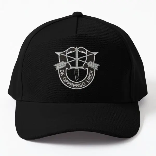 

Special Forces Insignia United States Baseball Cap Hat Black Solid Color Casual Spring Czapka Fish Snapback Women Boys Sport