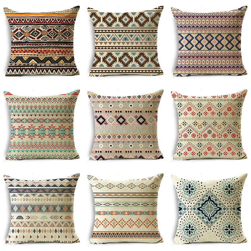 

Наволочка в этническом стиле 40 см/45 см и 50 см