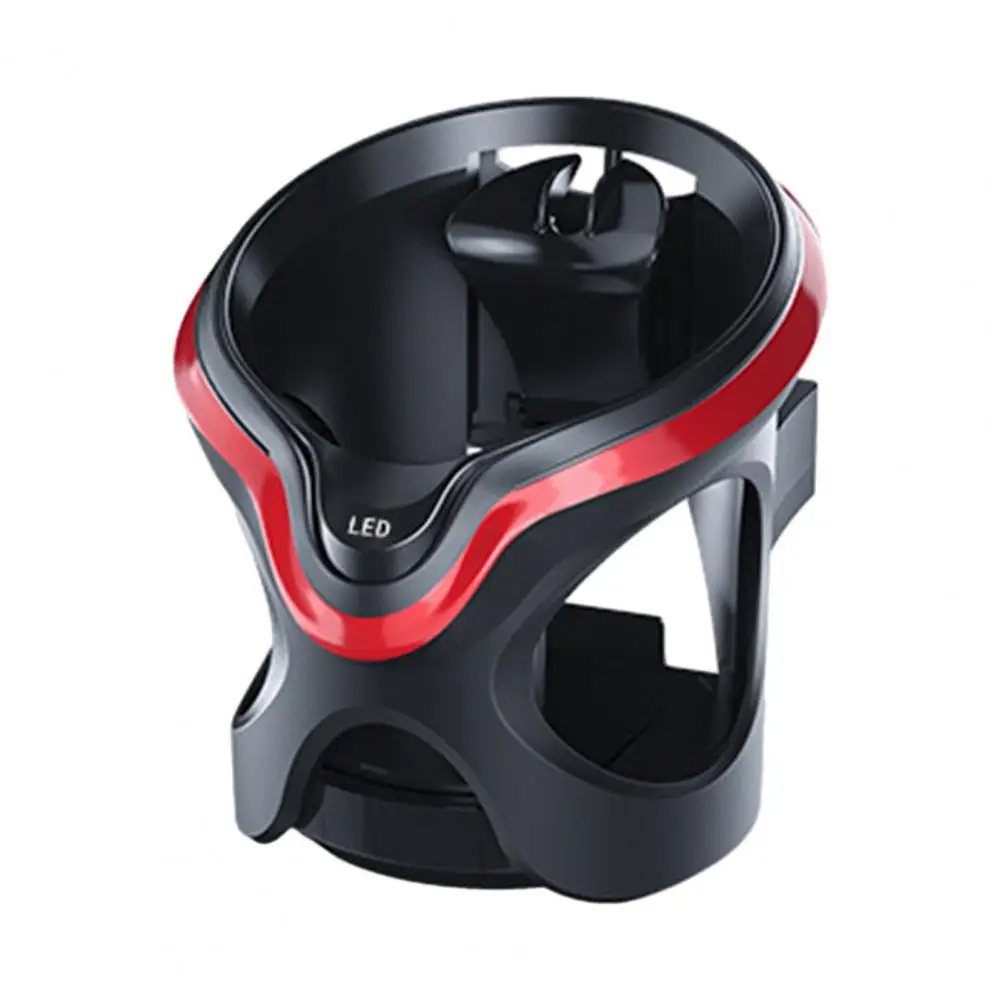 

Держатель для стакана с воздушным выходом, СВЕТОДИОДНЫЙ Автомобильный держатель для стакана высокой устойчивости, простой в установке, автомобильный держатель для стакана с защитой от тряски