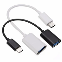 type c otg adapter cable usb 3 1 type c male to usb 3 0 a female otg data cord adapter 16cm for universal typec interface phone