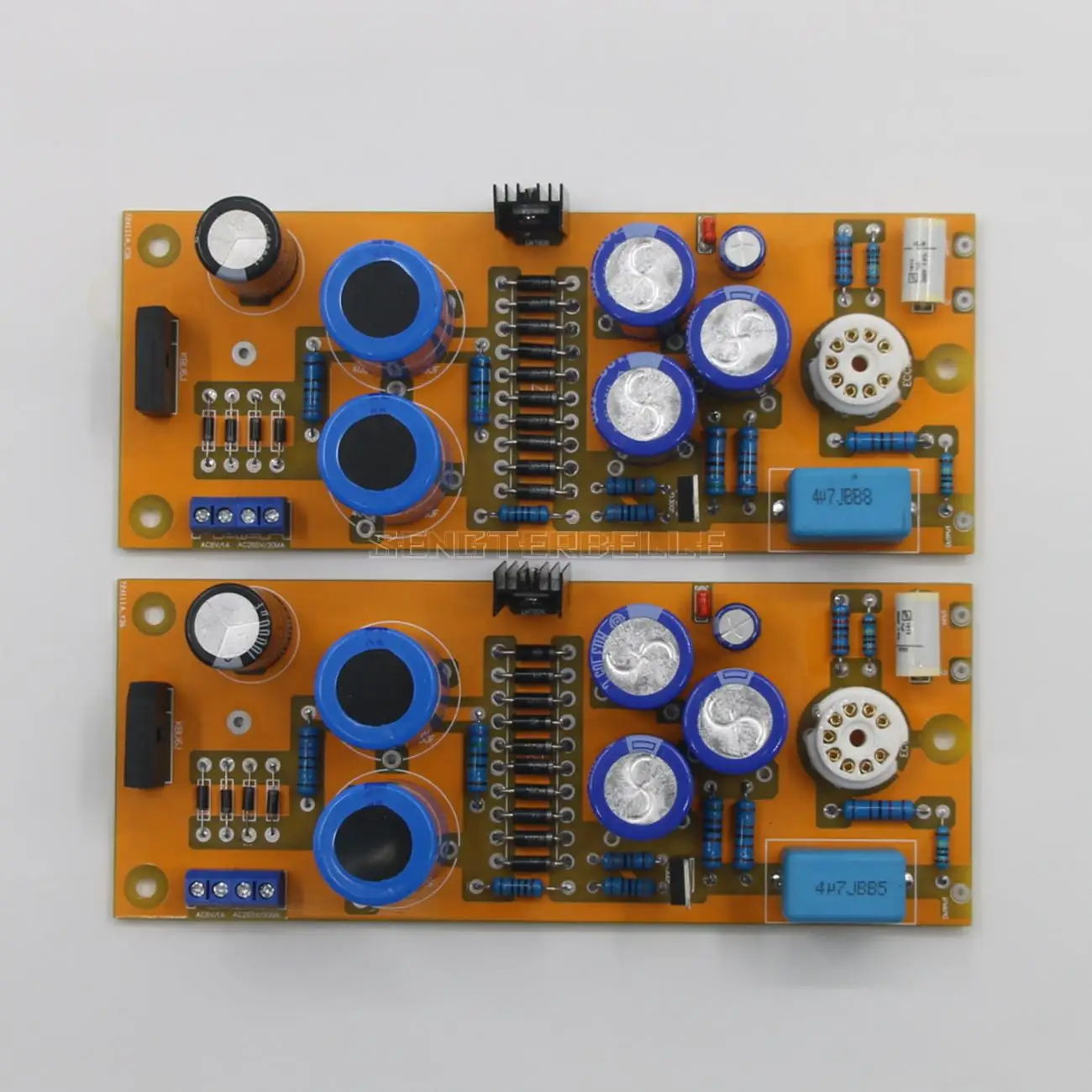 1 пара эталонных классических предусилителей D.Klimo HiFi стерео 6DJ8/ECC88 комплект платы