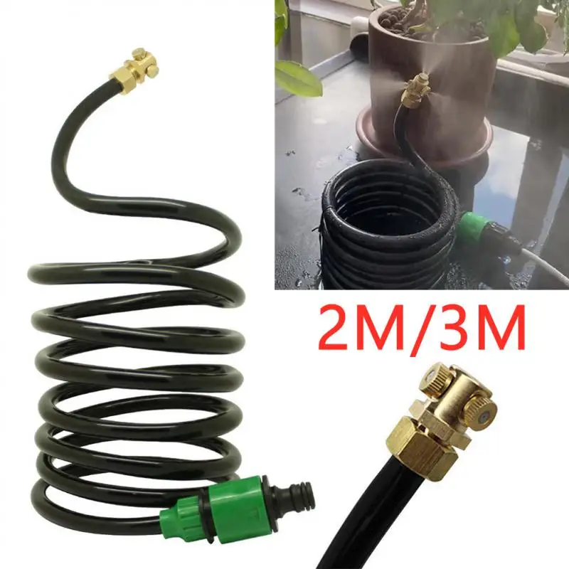 

Low Pressure Spray Water Pipe Rapid Cooling By Mist Spray Pipe For 3 / 4-inch Outdoor Hose Faucet Flexible Expandable Hose