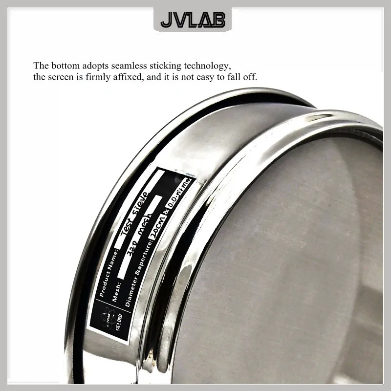 Лабораторный анализатор сито для отбора проб стандартное из нержавеющей стали