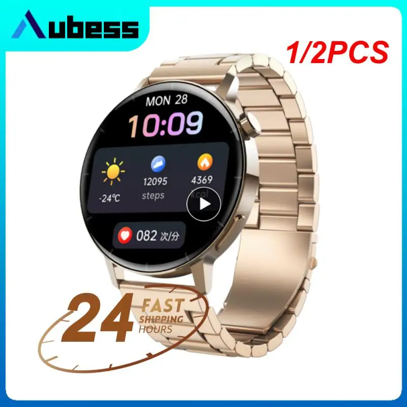 

1/2PCS Call Men Women Sport Smart Watch Heart Rate Blood Oxygen Pressure Glucose Sugar Monitor Smartwatch Dropshipping