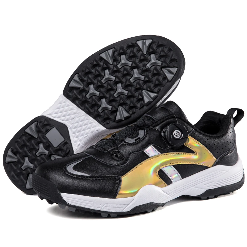 

Men's Professional Golf Shoes Leather Brand Outdoor Ladies Golf Training Walking Sneakers 36-46 Yards Non-Slip Wear Resistant