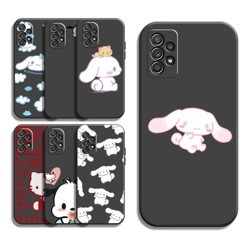 

Kuromi Hello Kitty Cute Phone Cases For Samsung Galaxy S20 Lite S20 Ultra S21 S21 FE S21 S22 Plus S22 Ultra Back Cover Coque
