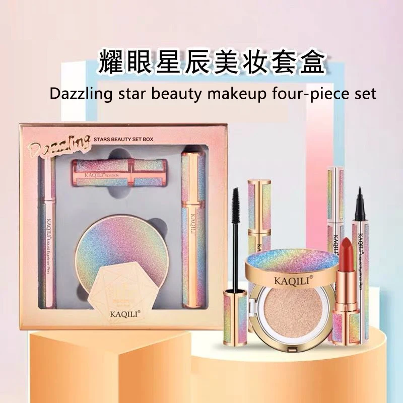 

Make-up Gift Box Mascara Lipstick Eyeliner Pen Air Cushion BB Cream Eyeshadow Palette Charming Makeup Female Cosmetics