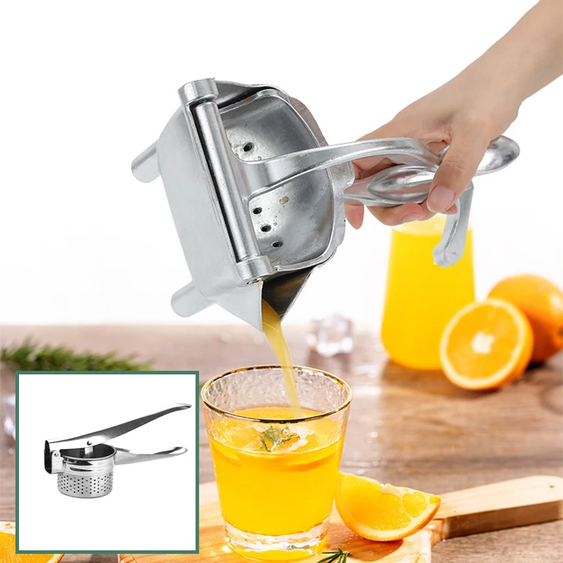 

Manual Citrus Juicer Hand Orange Squeezer Lemon Fruit Juicer Press Machine Stainless stee Potato Masher and Ricer Manual Juicer