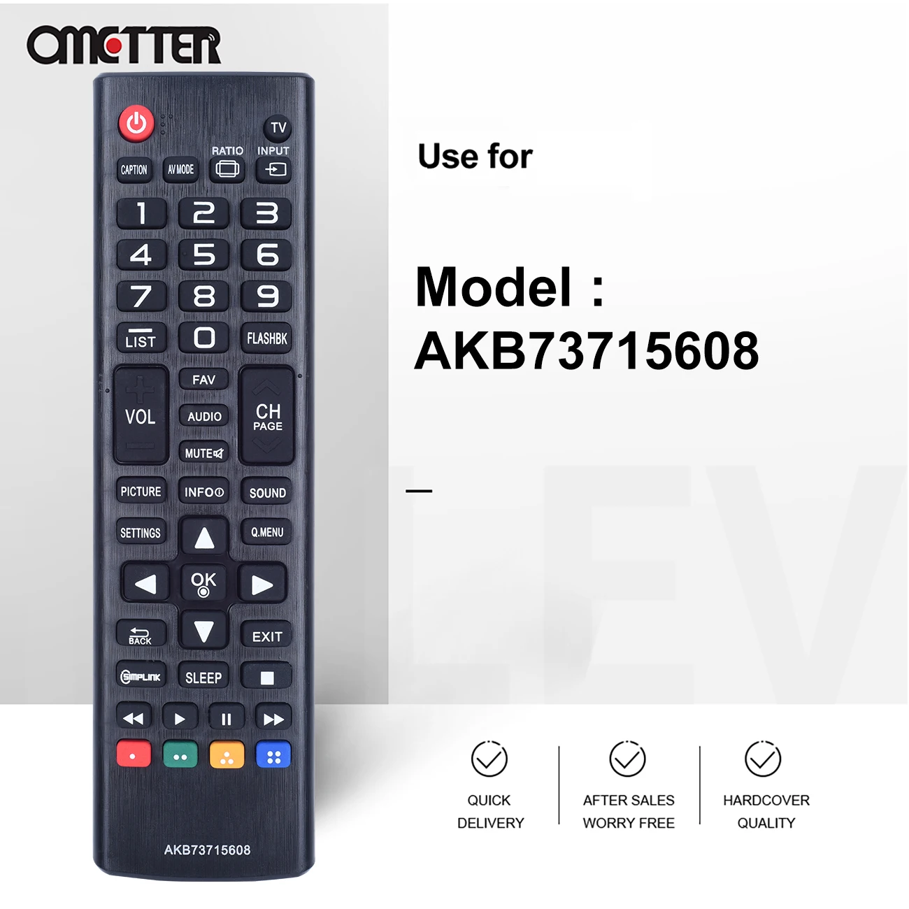 

New AKB73715608 for LCD LED TV Remote Control 43LX310C 49LX310C 49LX341C 49LX540S 55LX341C 55LX540S