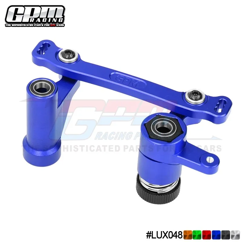 Комплект рулевого колеса GPM 7075 для LOSI 1/6 8IGHT-X Lasernut 8XE 8XTE TLR241079 + TLR241038