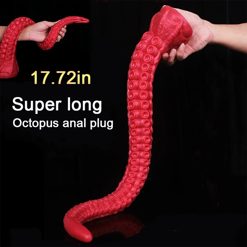 Супер Длинная Анальная Пробка Большой Силиконовый Расширитель Сенсорная