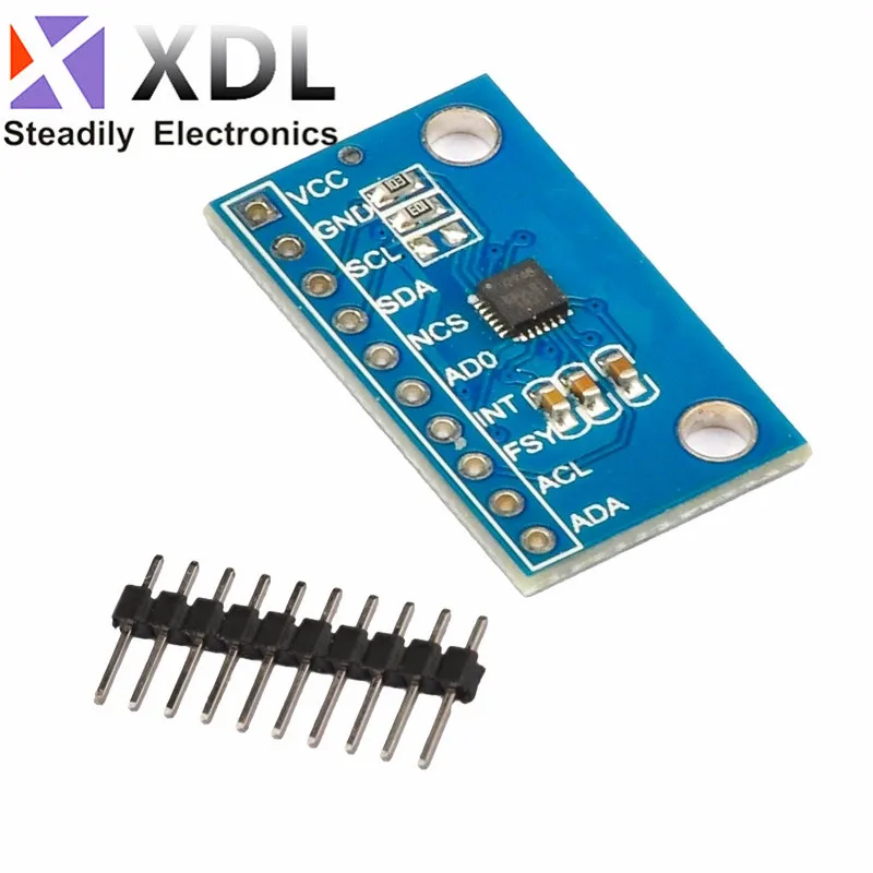

DC3.3V ICM20948 9-axis Sensor Module SPI IIC I2C Interface 3-axis Gyroscope Acceleration Motion Tracking Device Sensor ICM-20948