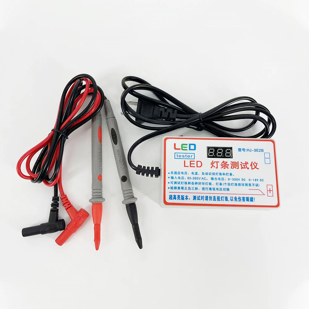 

100% New 0-300V Output LED TV Backlight Tester LED Strips Test Tool with Current and Voltage Display for All LED Application
