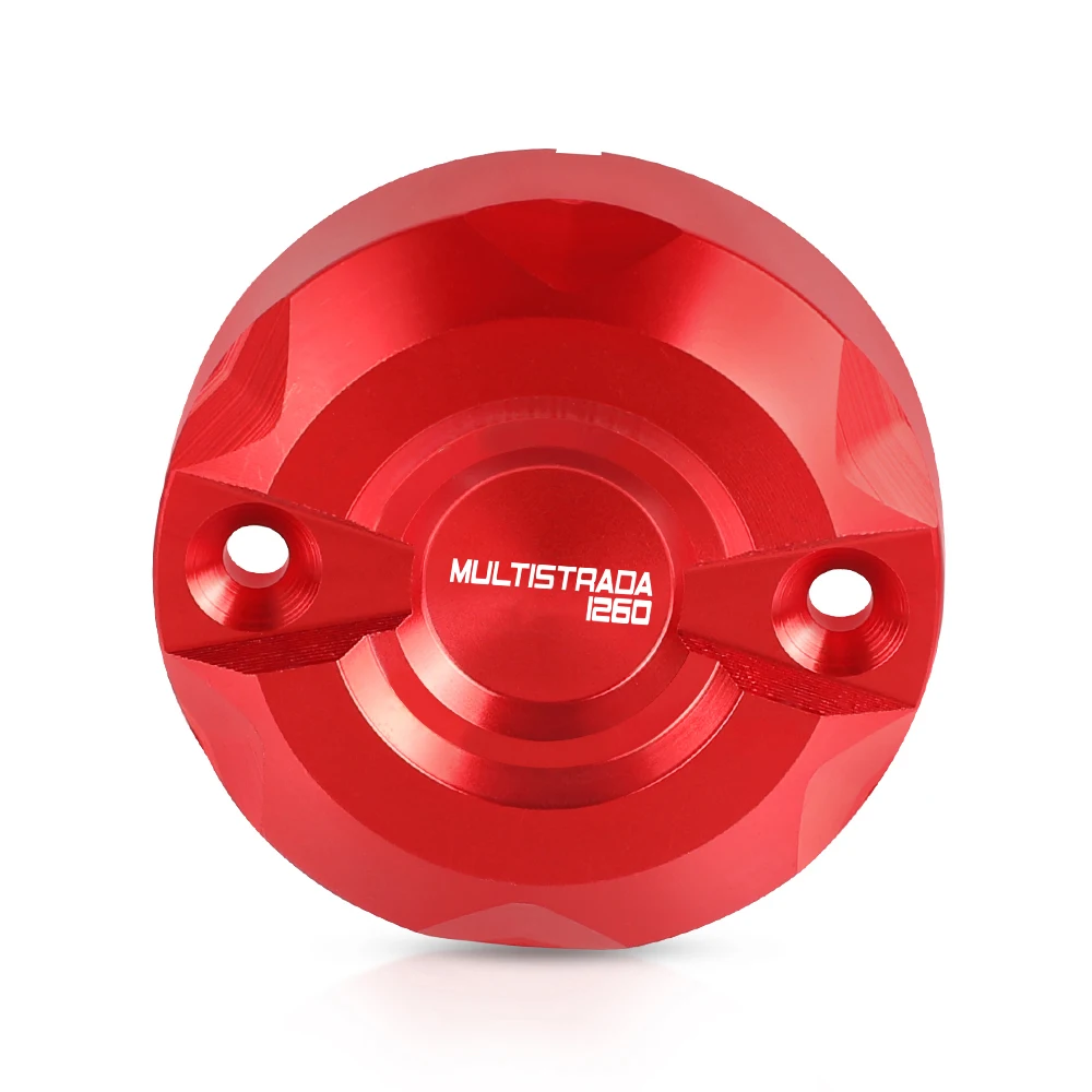 

Motorcycle Accessory For Ducati MULTISTRADA1260 MULTISTRADA 1260 2018 2019 2020 2021 2022 Front Brake Fluid Reservoir Cap Cover